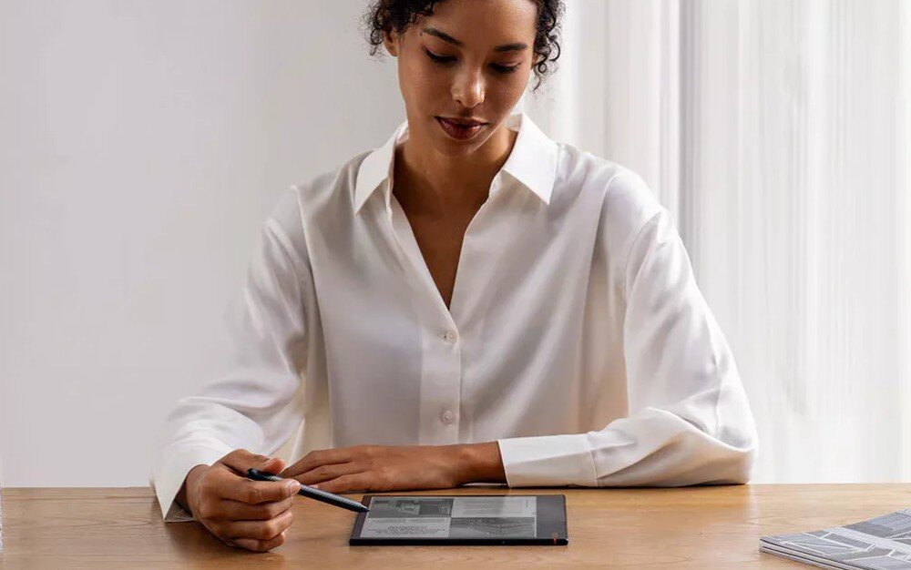 Czytnik e-booków ONYX Boox Note Air 3 Szary zdjęcia audio głośniki Bluetooth