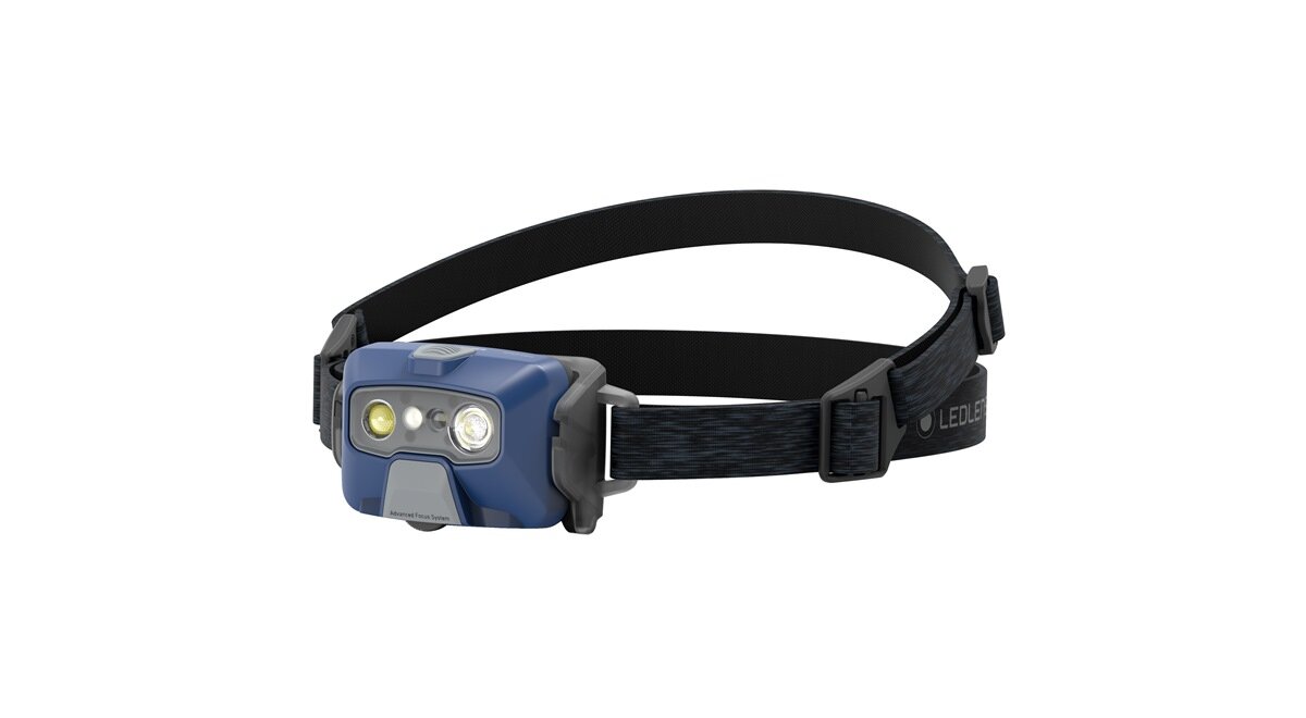 System ogniskowania latarki czołowej Ledlenser HF6R Core