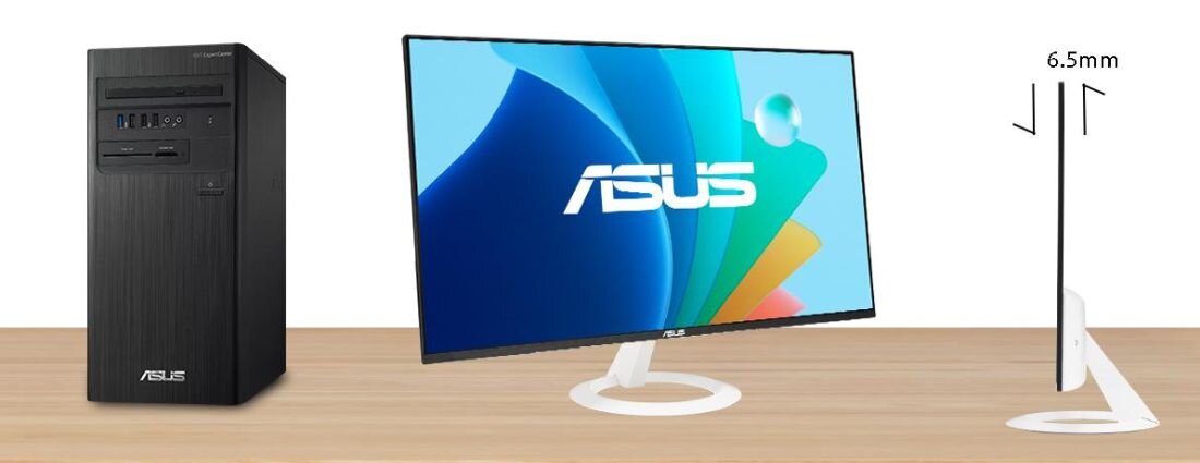 Monitor ASUS Eye Care VZ24EHF-W - design