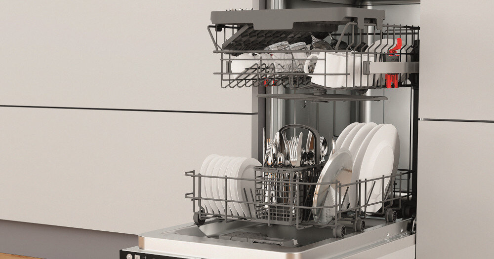 Zmywarka WHIRLPOOL WI9E 2B19 C B kosze modułowe