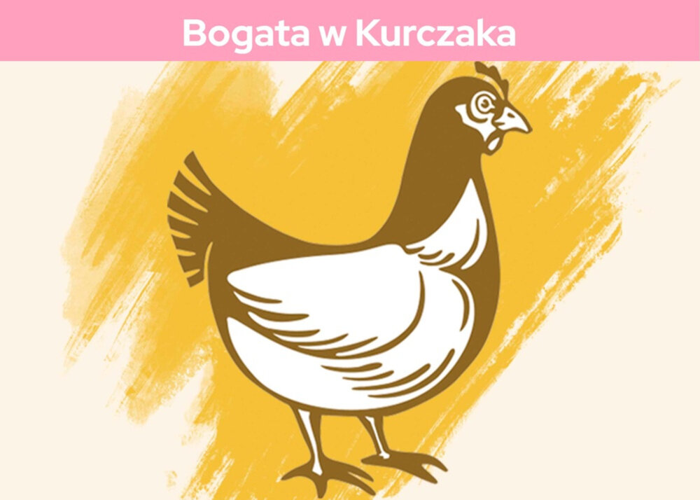 Karma dla kota CAT CHOW Kitten Bogata w kurczaka 1.5 kg grafika kurczaka zboża pełnoziarniste 32% kurczak 14% warzywa