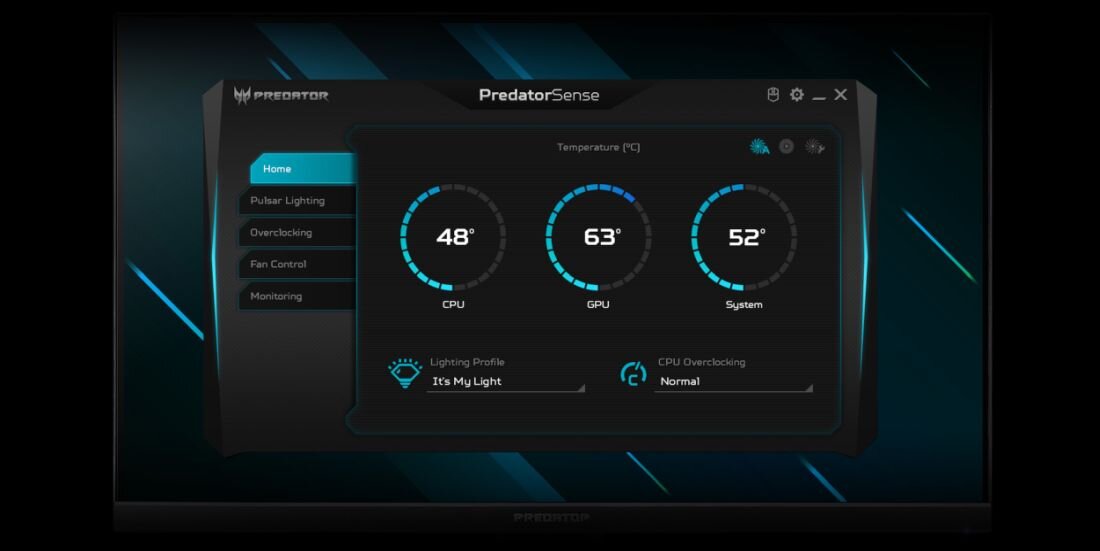 Komputer ACER Predator Orion PO7-655 - PredatorSense  