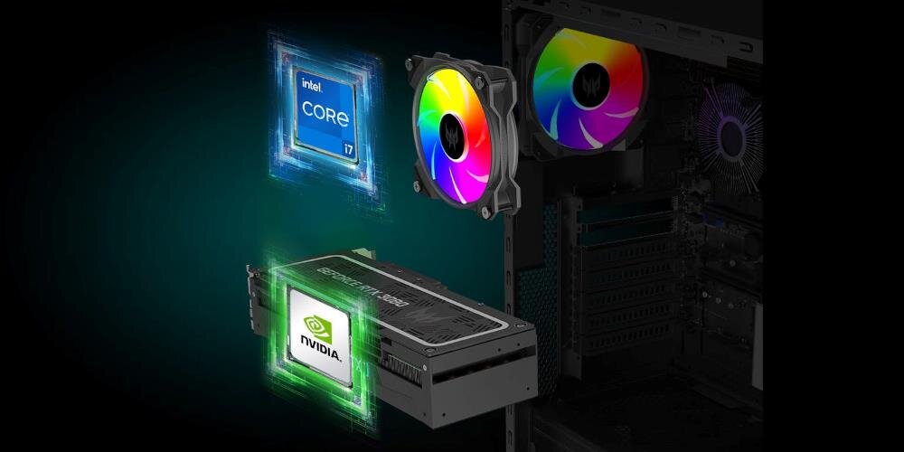 Komputer ACER Predator Orion PO5-655 - Monitor 