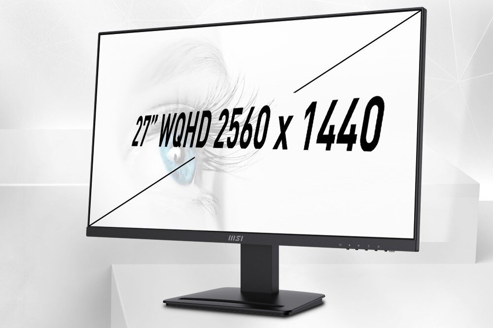 Monitor MSI Pro MP273QV 27 2560x1440px 1 ms [MPRT] obraz parametry rozdzielczość