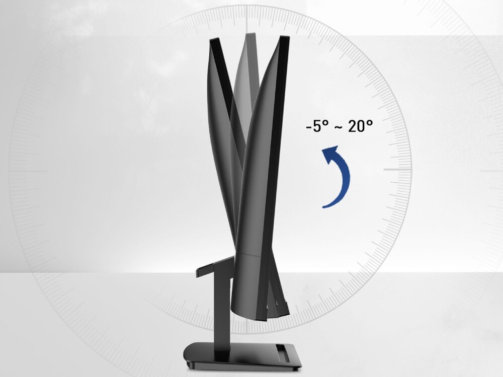 Monitor MSI Pro MP273QV 27 2560x1440px 1 ms [MPRT] konstrukcja nachylenie VESA gniazdo