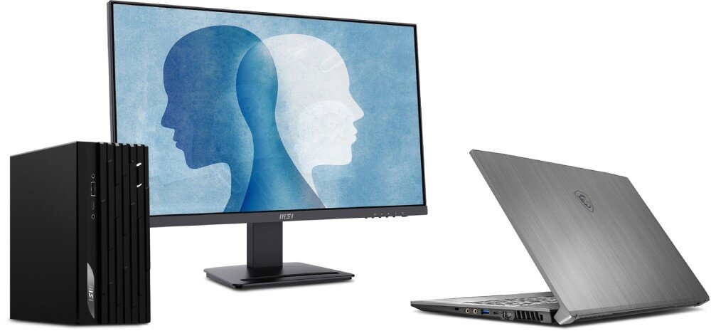 Monitor MSI Pro MP273QV 27 2560x1440px 1 ms [MPRT] porty złącza podłączenie