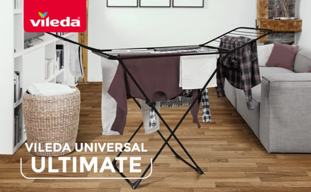 Suszarka na pranie VILEDA Extra Ultimate Czarny