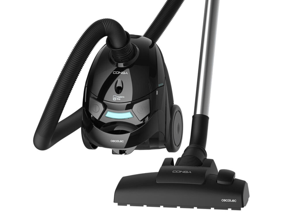 Odkurzacz CECOTEC Conga Powerbag 2000 Compactkompaktowa lekka konstrukcja 4,35 kg niewielka waga mniej męczące sprzątanie łatwe przenoszenie między pomieszczeniami funkcjonalność wygoda użytkowania dostarcie do trudno dostępnych miejsc 