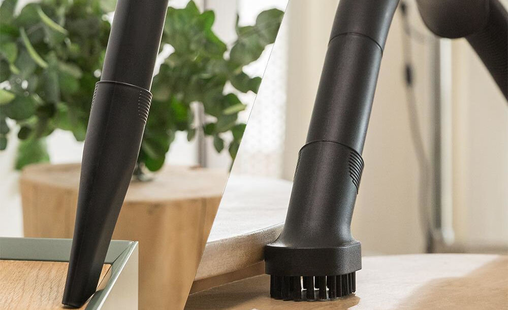 Odkurzacz CECOTEC Conga Rockstar Multicyclonic Compact czyszczenie róznych powierzchni specjalne akcesoria do mebli i trudno dostępnych miejsc twarde podłogi dywany meble tapicerowane wszechstronność