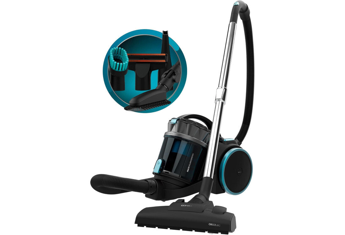 Odkurzacz CECOTEC Conga Rockstar Multicyclonic Compact XL Animal lekka konstrukcja EasyMove waga łatwa obsługa ergonomiczna budowa