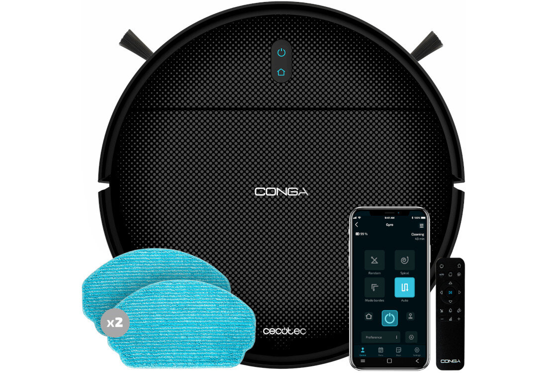 Robot sprzątający CECOTEC Conga 999 Origin X-Treme zdjęcie lifestyle Komfort dla domowników filtr skutecznie zatrzymuje kurz oraz alergeny  Niski poziom hałasu 