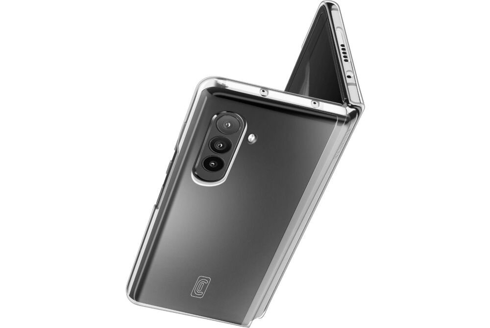 Etui CELLULARLINE Clear Case do Samsung Galaxy Z Fold 5 Przezroczysty precyzyjnie dopasowane idealnie przylega ochrona krawędzi narożników nie pogrubia nie zmienia kształtu