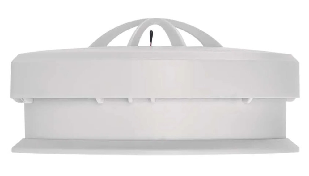 EMOS THS916A EMOS THS916A baterię zapasową 9 V żywotności do 5 lat braku zasilania 230 V sygnalizuje niski poziom naładowania baterii dźwiękowo i wizualnie żywotności sensora do 10 lat - czujnik od boku na białym tle