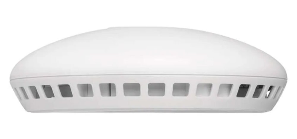 EMOS GS558 Detektor EMOS GS558 od 10°C do 45°C od 30% do 95% Stopień ochrony IP20 kurzem i przypadkowym dotknięciem elementów wewnętrznych - czujnik od boku na leżąco na białym tle