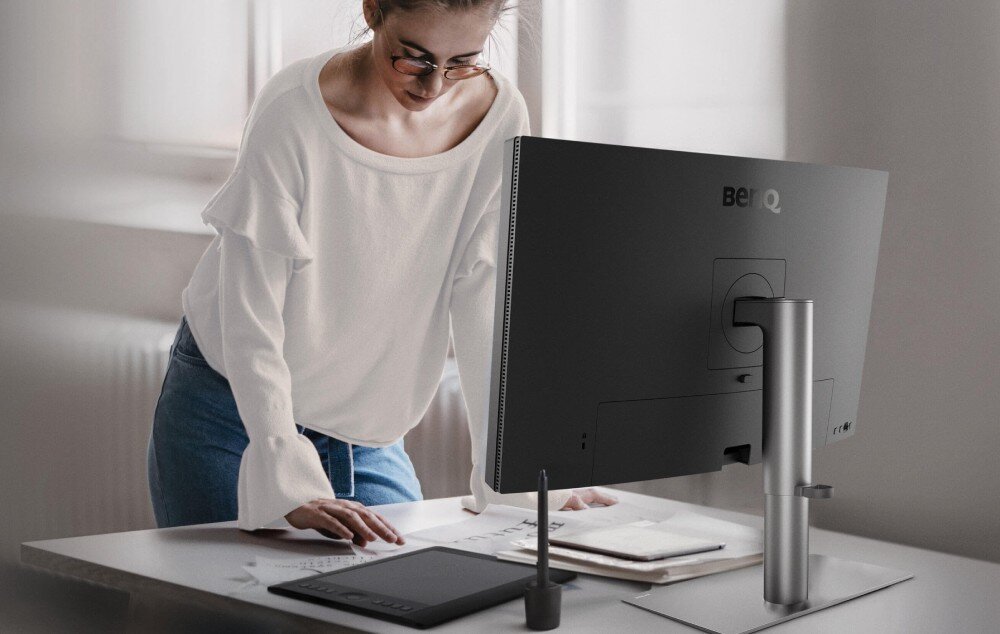Monitor BENQ DesignVue PD2706U 27 3840x2160px IPS wzrok ochrona zmęczenie certyfikat