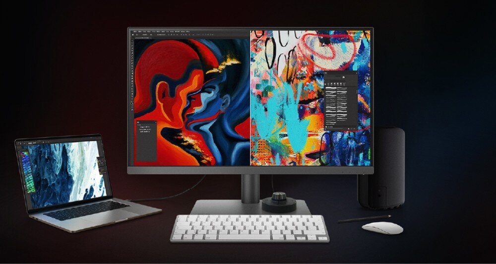 Monitor BENQ DesignVue PD2706U 27 3840x2160px IPS KVM DualView obsługa