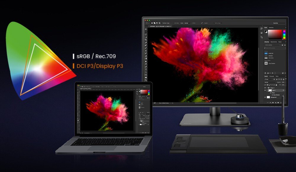 Monitor BENQ DesignVue PD3225U 31.5 3840x2160px IPS kolory dokładność odwzorowanie