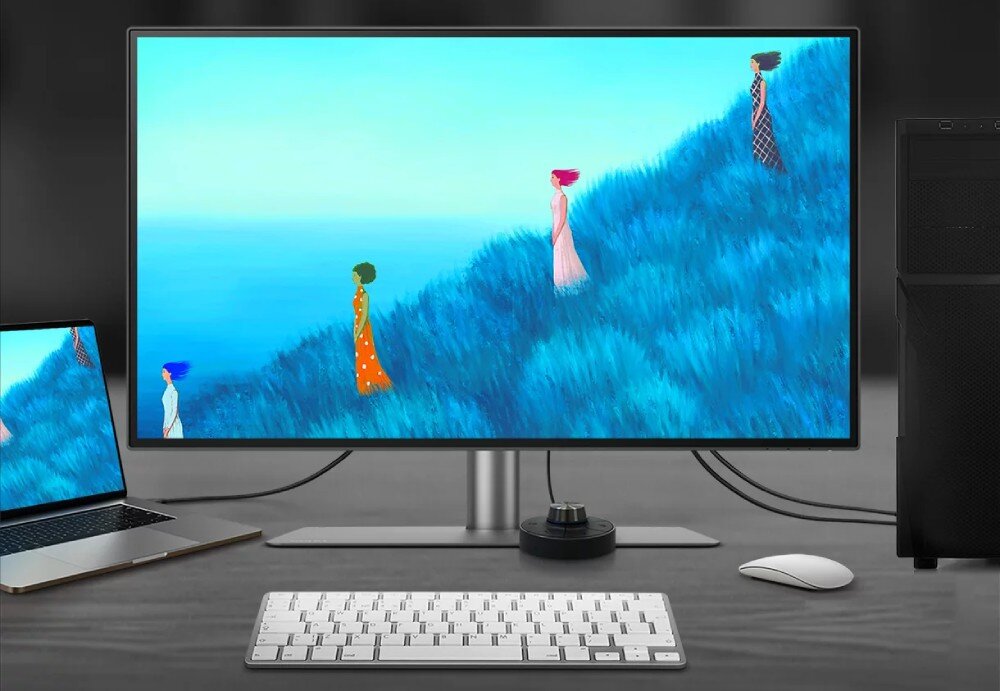 Monitor BENQ DesignVue PD3225U 31.5 3840x2160px IPS obsługa przełącznik KVM