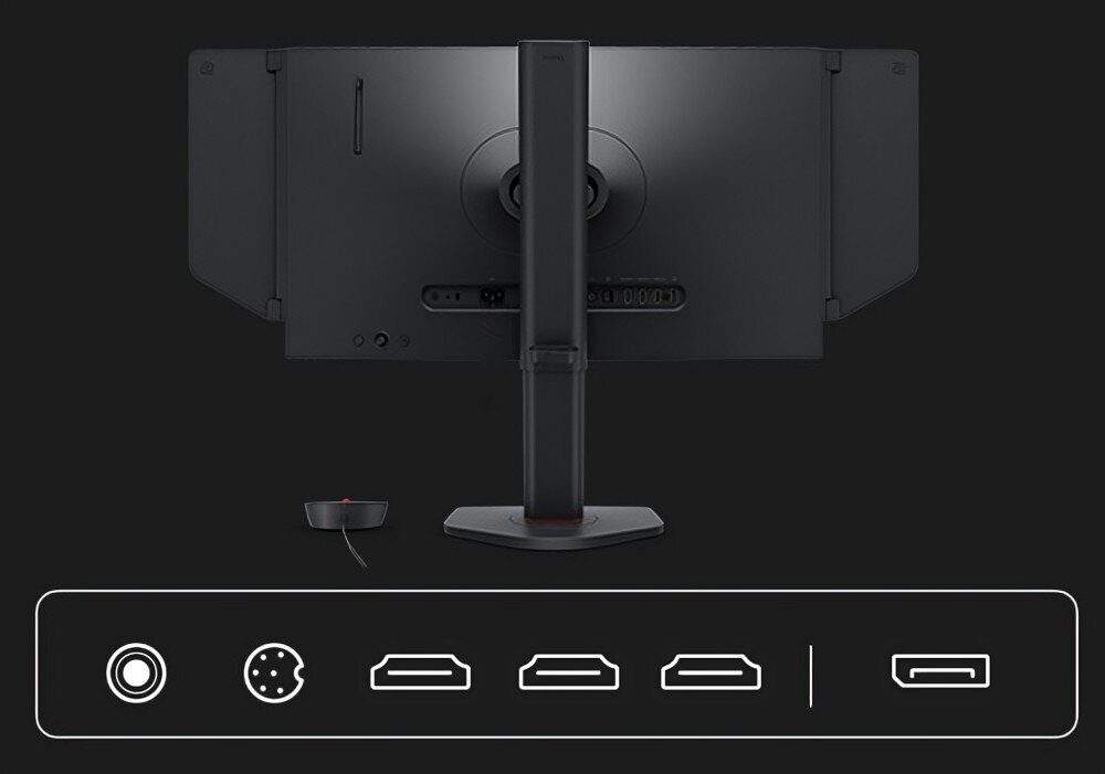 Monitor BENQ Zowie XL2546X 24.5 1920x1080px 240Hz porty złącza kontroler profile