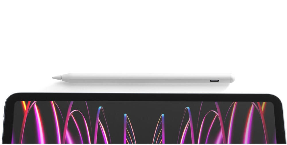 Rysik CELLULARLINE Stylus Pen Pro Biały technologia Tilt Function raguje na nachylenie ruchu niesamowita precyzja naturalność iPad funkcja Palm Rejection eliminuje problem zakłóceń spowodowanych dłonią na ekranie