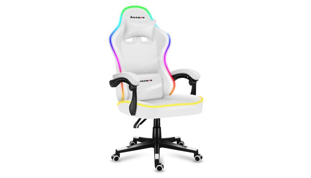 Fotel HUZARO Force 4.4 RGB odpornosc odksztalcenia siedzisko technologia pianka thermo elastic
