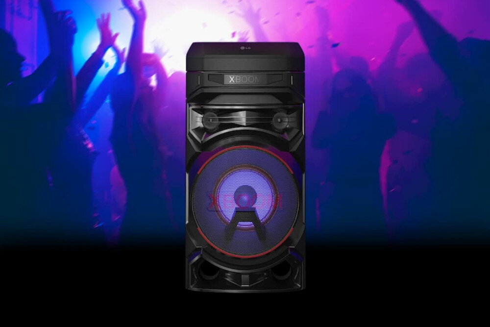 Power audio LG RNC5 oświetlenie