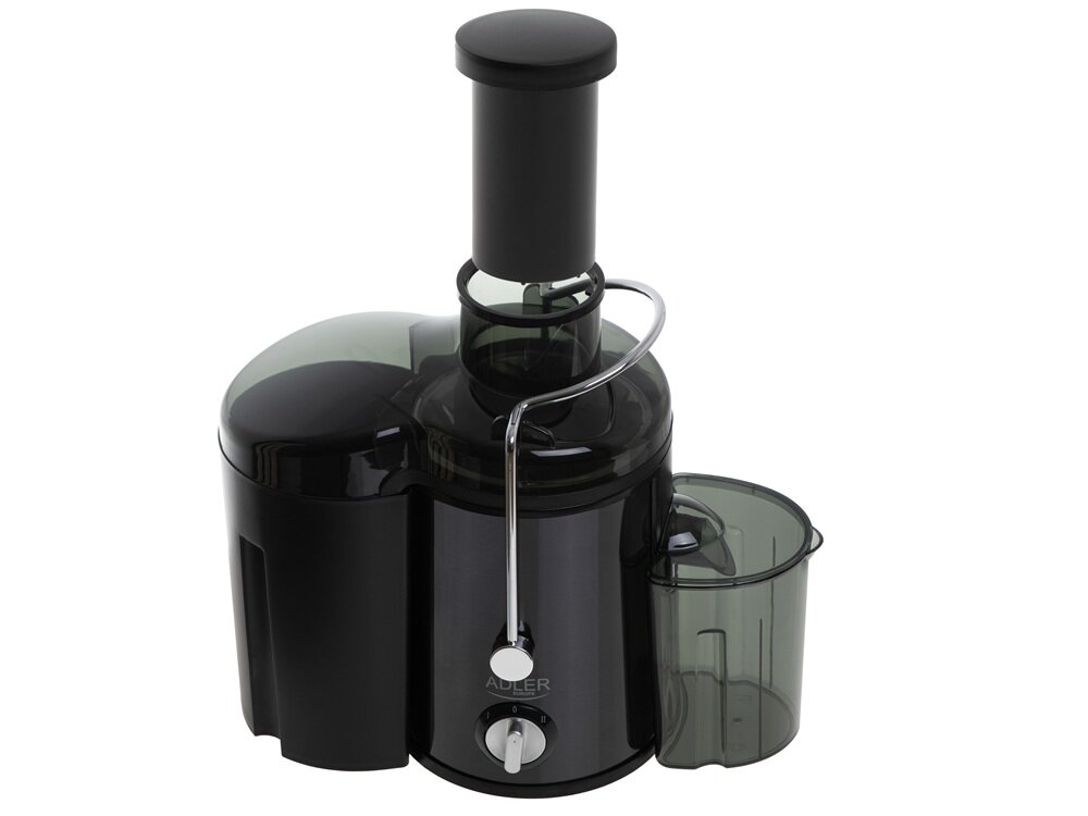 Sokowirówka ADLER AD 4132 szeroki otwór wsadowy, rozdrabnianie większych kawałków, oszczędność czasu, mniej bałaganu