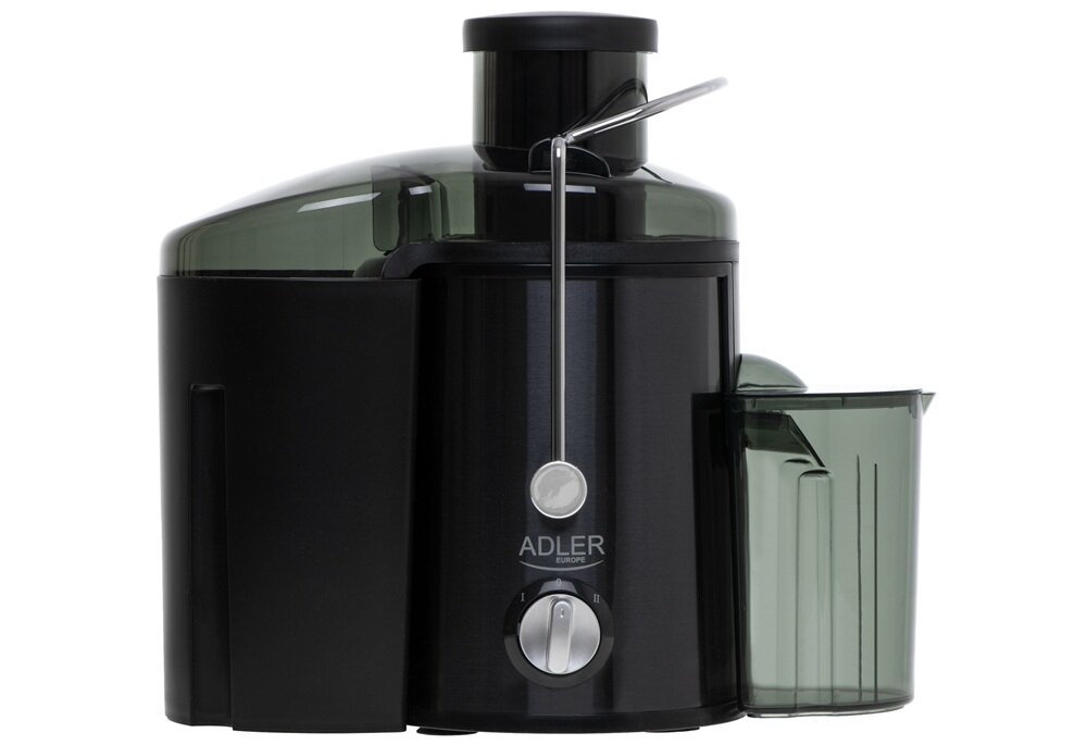 Sokowirówka ADLER AD 4132 duży pojemnik na odpady, więcej soku, bez przerw na czyszczenie