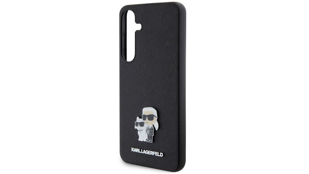 Etui KARL LAGERFELD Saffiano Karl&Choupette Metal Pin - funkcjonalność
