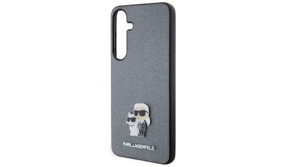 Etui KARL LAGERFELD Saffiano Karl&Choupette Metal Pin - funkcjonalność