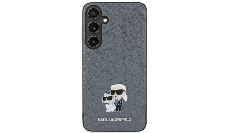 Etui KARL LAGERFELD Saffiano Karl&Choupette Metal Pin  - wykonanie