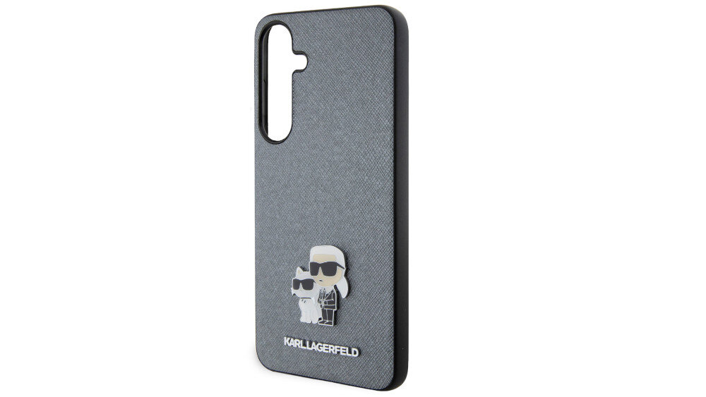 Etui KARL LAGERFELD Saffiano Karl&Choupette Metal Pin  - funkcjonalność