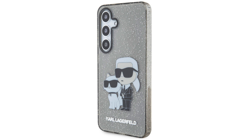 Etui KARL LAGERFELD Glitter Karl&Choupette - stylowe etui karl lagerfeld