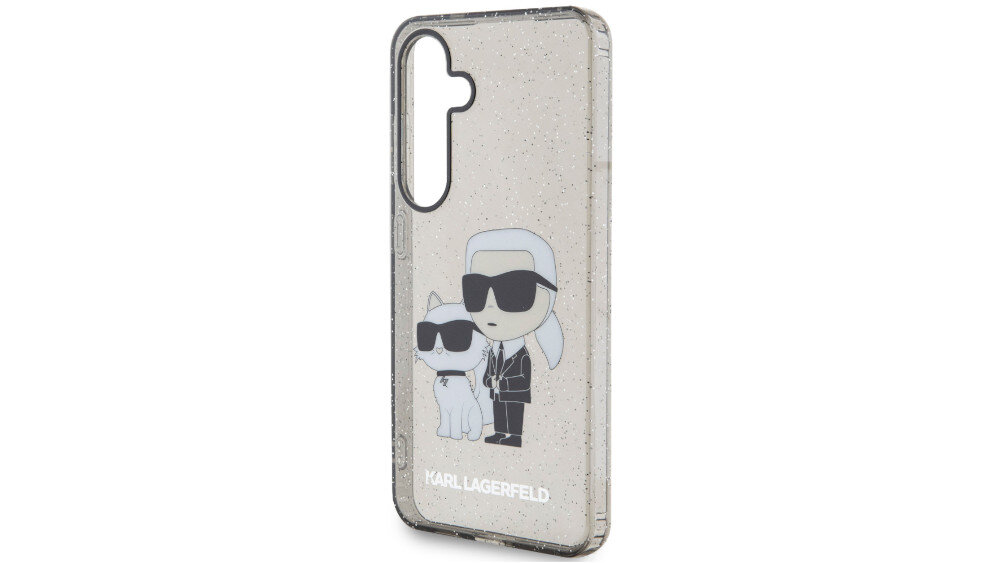 Etui KARL LAGERFELD Glitter Karl&Choupette  - brokat