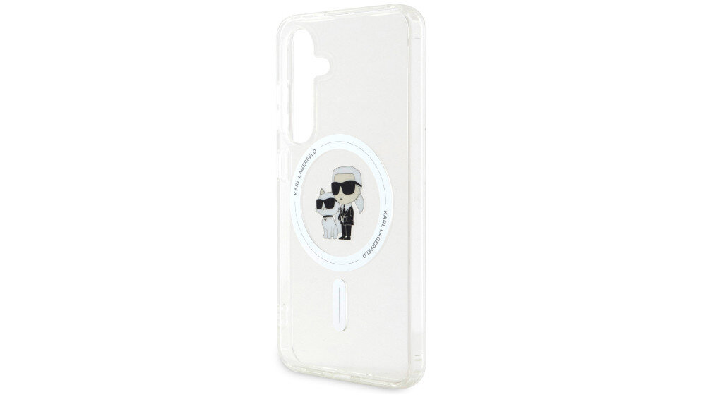 Etui KARL LAGERFELD Karl&Choupette Glitter Magsafe - ładowanie