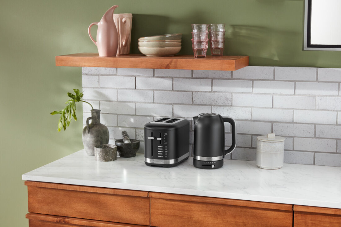 Toster KITCHENAID 5KMT2109EER Czerwony tacka okruchy schowek przewód przechowywanie wymiary