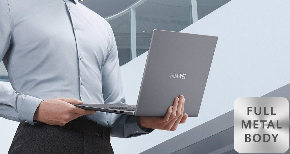 Laptop HUAWEI MateBook 16 ekran bateria procesor wydajność chłodzenie klawiatura rozdzielczość pojemność porty funkcje pamięć
