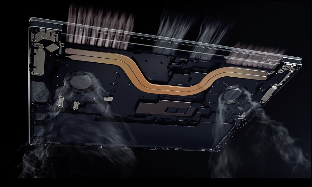 Laptop HUAWEI MateBook 16 ekran bateria procesor wydajność chłodzenie klawiatura rozdzielczość pojemność porty funkcje pamięć