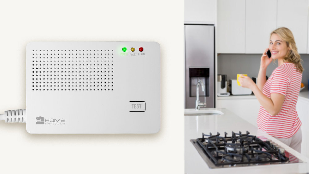 EL HOME GD-04A4 czujnik na scianie w kuchni