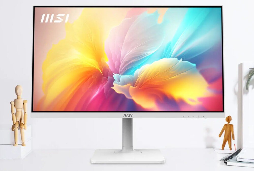 Monitor MSI Modern MD272QXPW 27 2560x1440px IPS 100Hz 1 ms [MPRT] wygląd zastosowanie