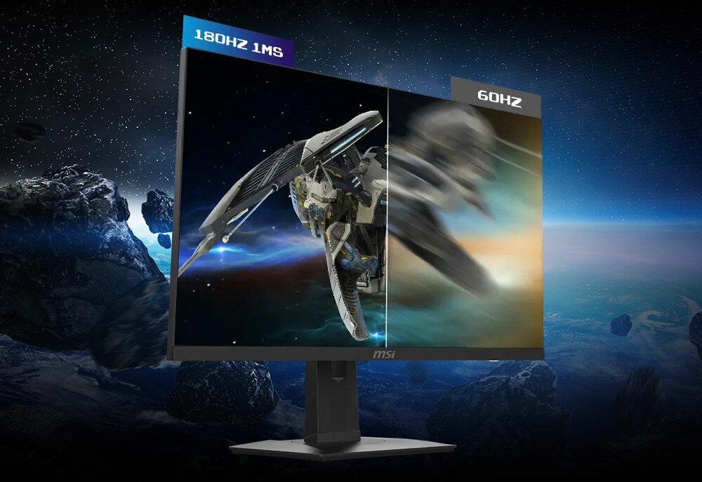 Monitor MSI G274PF 27 1920x1080px IPS 180Hz 1 ms [GTG] płynność czas reakcji odświeżanie