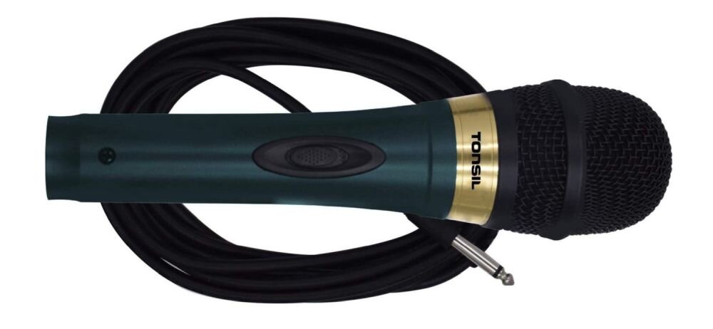 Mikrofon TONSIL MD 550 dzwiek karaoke wystepy czestotliwosc czulosc dlugosc przewod wtyk