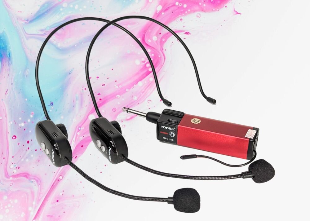 System bezprzewodowy TONSIL MBD 200 mikrofon profesjonalizm wystapienia karaoke konferencja