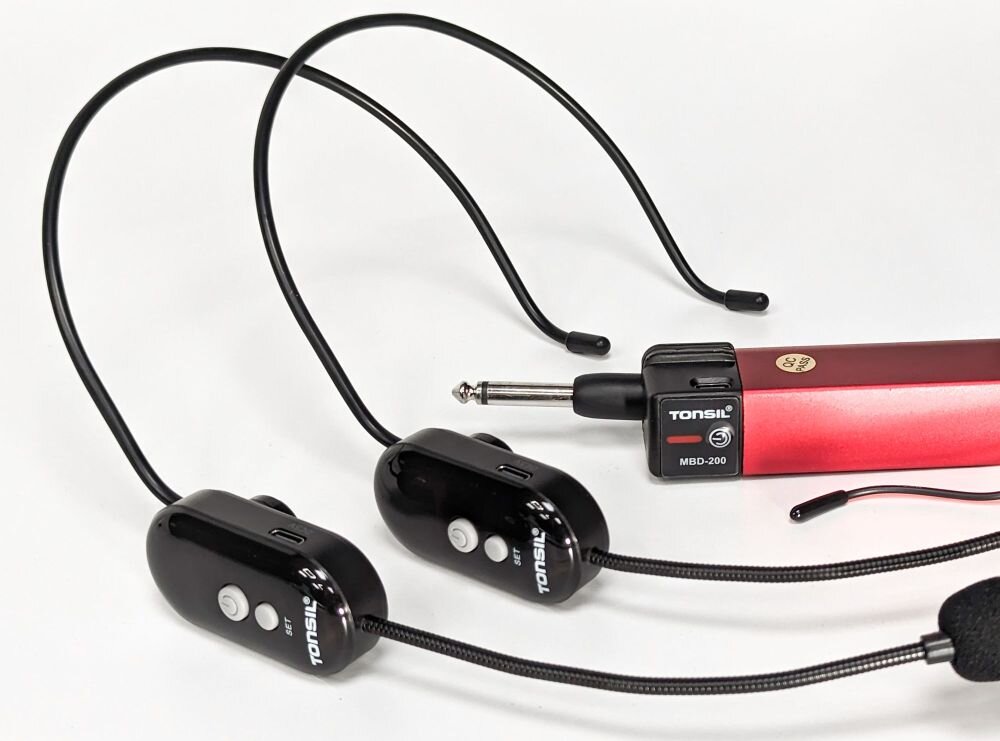 System bezprzewodowy TONSIL MBD 200 parametry pasmo zakres dynamika tryb modulacja