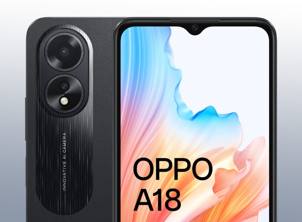 Smartfon OPPO A18 4/128GB 6.56 90Hz Czarny cechy zalety opis