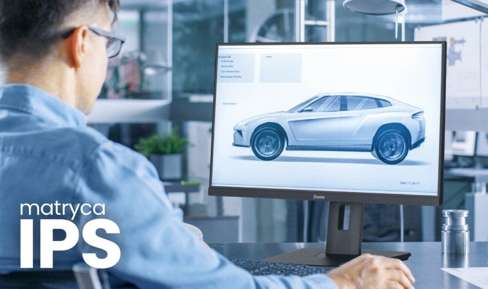 Monitor IIYAMA ProLite XUB2292HSU-B6 21.5 1920x1080px IPS 100Hz 0.4 ms [MPRT] matryca przekątna obraz