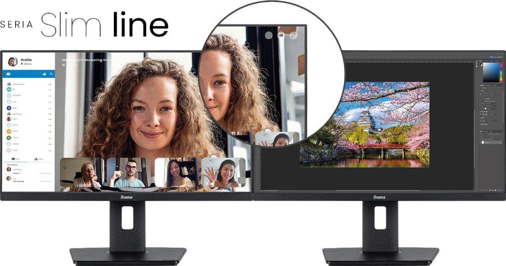 Monitor IIYAMA ProLite XUB2292HSU-B6 21.5 1920x1080px IPS 100Hz 0.4 ms [MPRT] konstrukcja ramka VESA