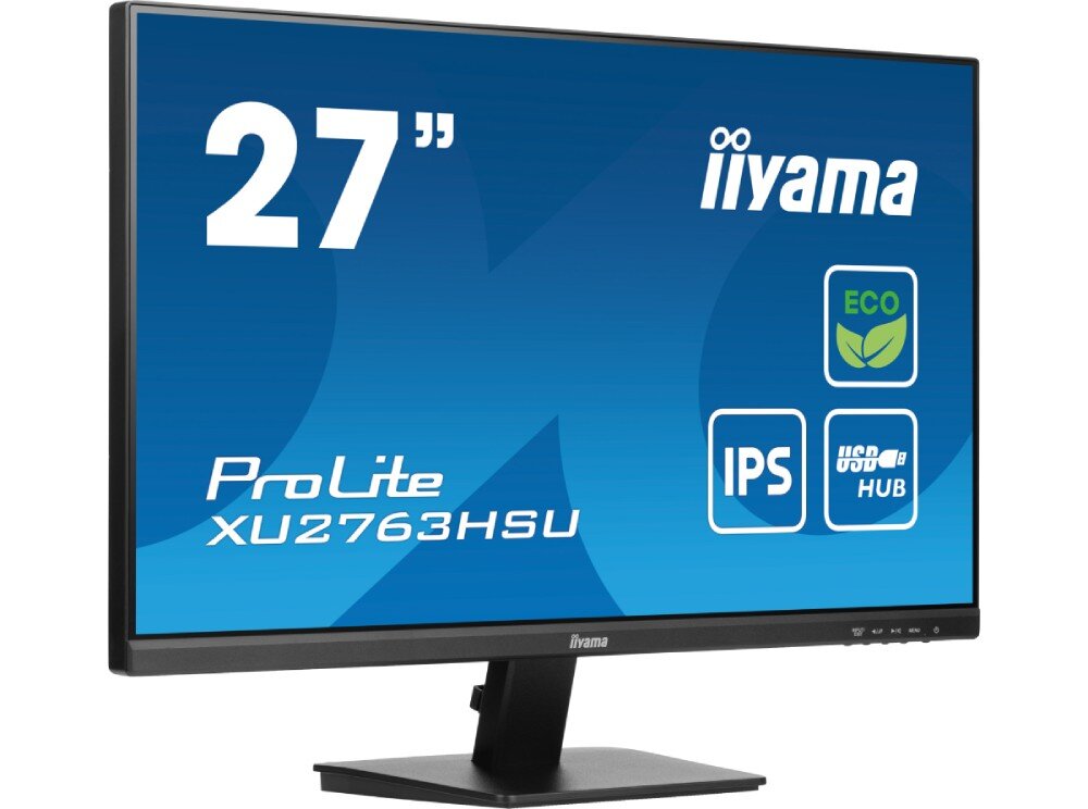 Monitor IIYAMA ProLite XU2763HSU-B1 27 1920x1080px IPS 100Hz 3 ms [GTG] wyglad zastosowanie