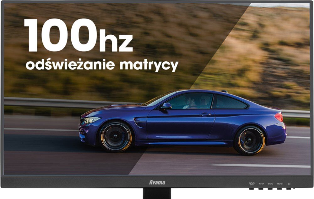 Monitor IIYAMA ProLite XU2763HSU-B1 27 1920x1080px IPS 100Hz 3 ms [GTG] płynność odświeżanie czas reakcji