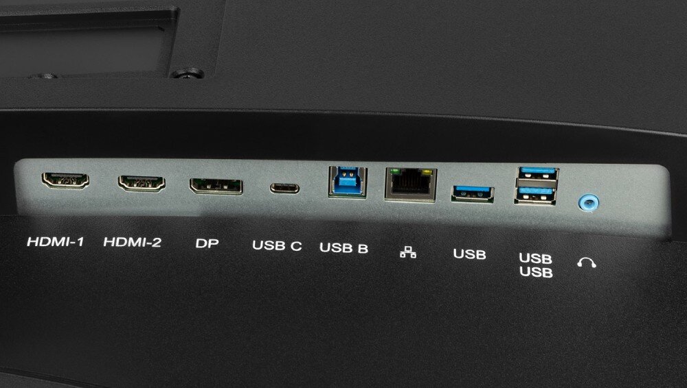 Monitor IIYAMA G-Master GCB4580DQSN-B1 44.5 5120x1440px 165Hz 0.8 ms [MPRT] Curved porty hub przełącznik zasilanie